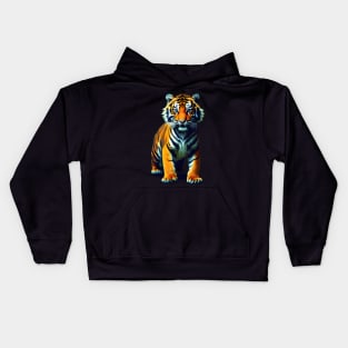 Tiger Cub Wildlife Kids Hoodie